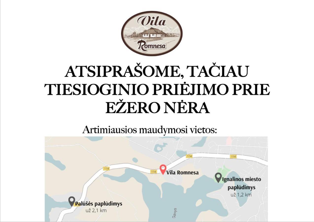 Vila Romnesa 伊格纳利纳 外观 照片